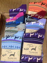 Load image into Gallery viewer, Peruvian Link Alpaca Socks