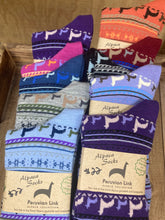 Load image into Gallery viewer, Peruvian Link Alpaca Socks
